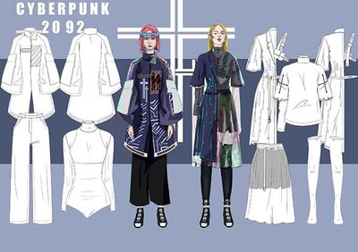 赛博朋克2092 周玉林的服装设计美学